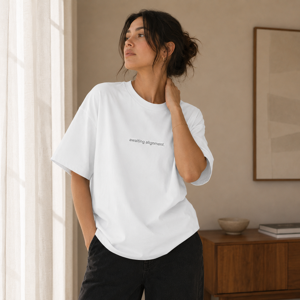 awaiting alignment. tonal tee