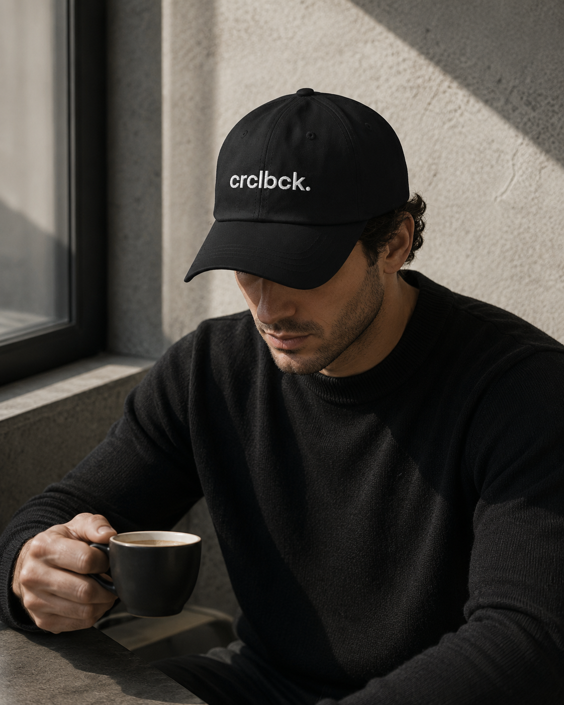 crclbck. embroidered dad hat