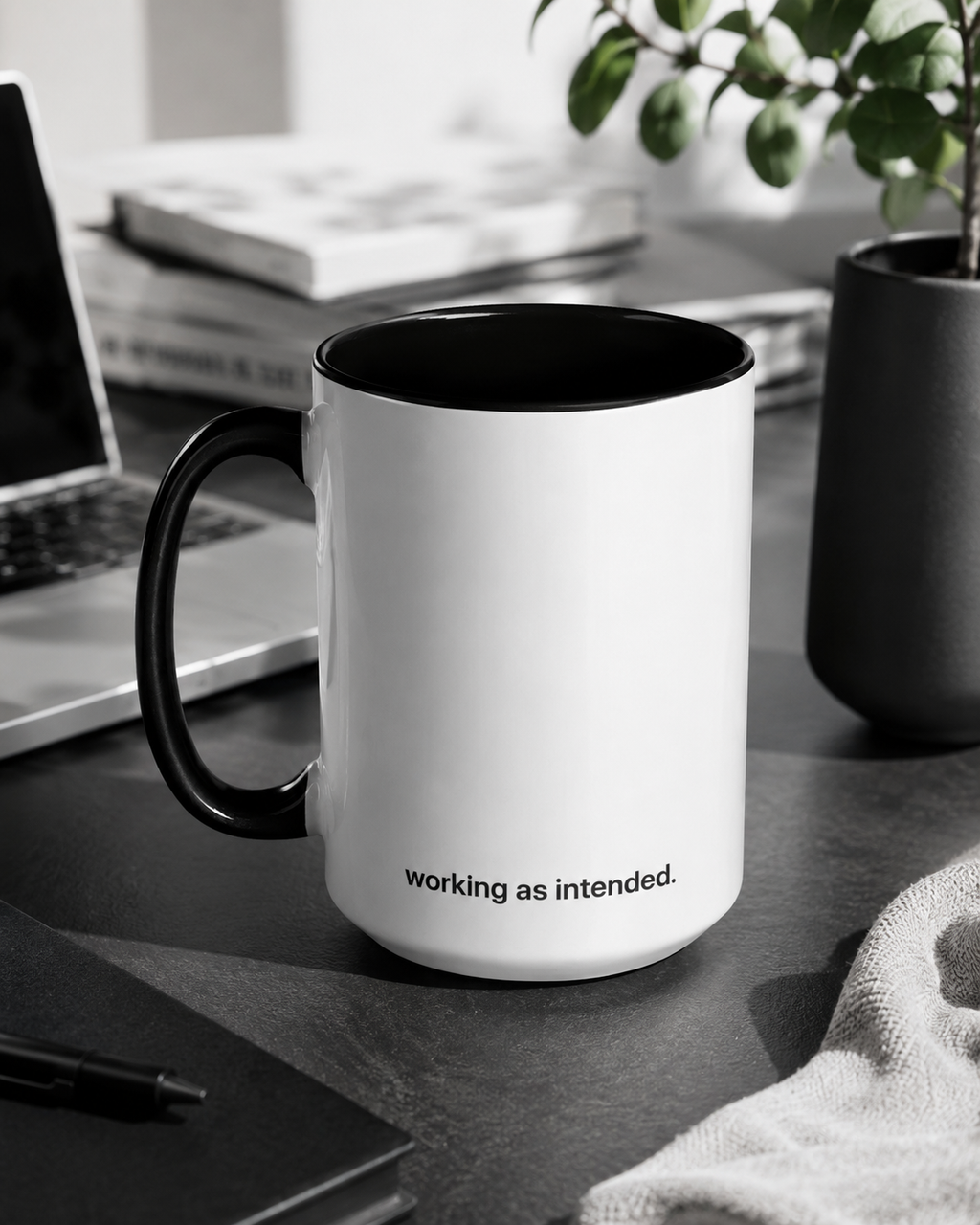 working as intended. mug